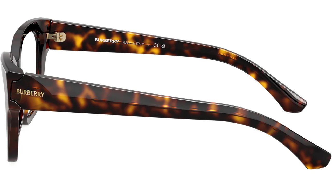 Burberry 0BE2420 3002 Eyeglasses Dark Havana 52mm Women 3