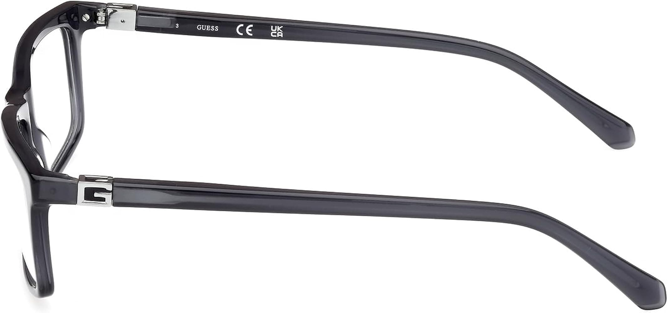 Guess GU50190 020 Eyeglasses Grey 58mm Men 3