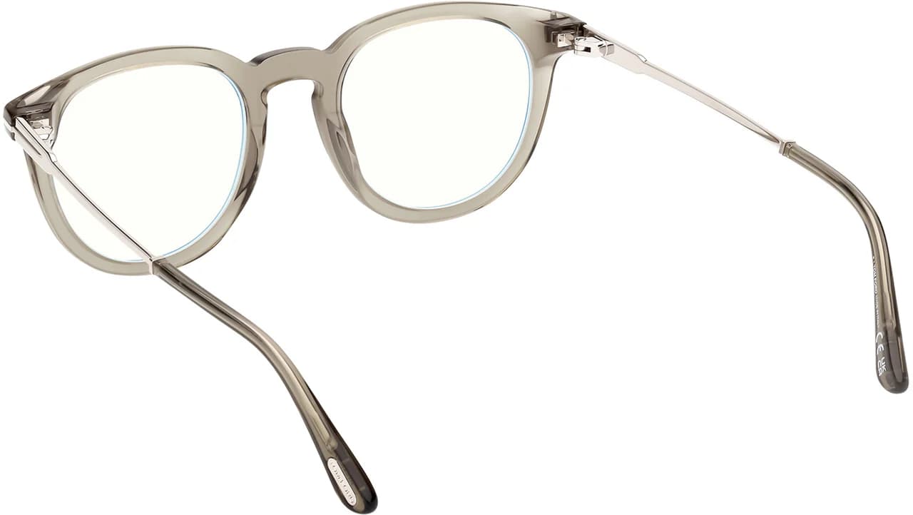 Tom Ford FT5905B 096 Eyeglasses Shiny Dark Green 49mm Men 3