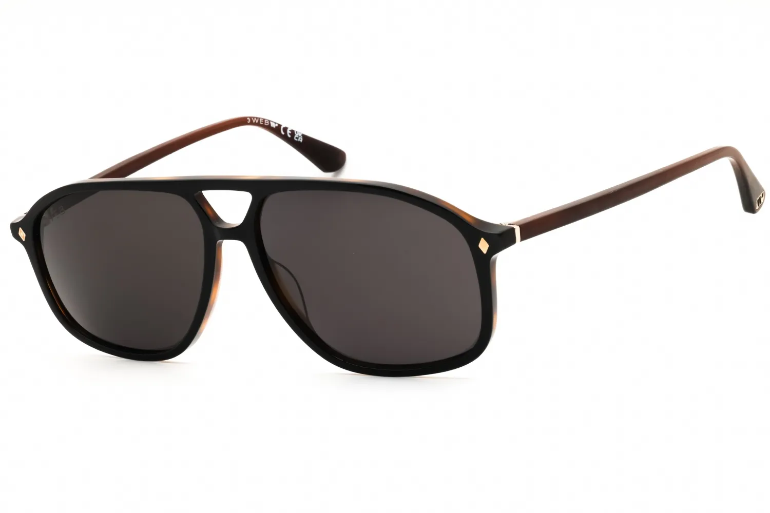 Web WE0338 05A Sunglasses Black 59mm Men