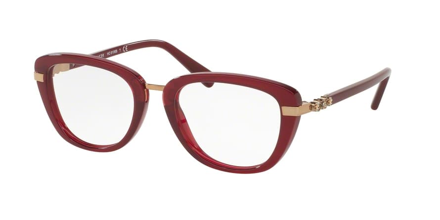 Coach HC 6106B 5454 Eyeglasses Red 50mm Women