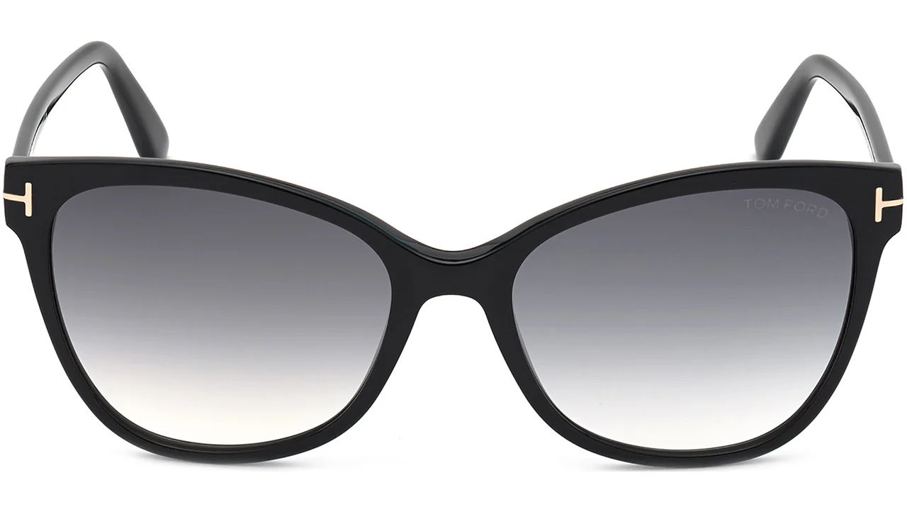 Tom Ford FT0844-F/S 01B Sunglasses Black 58mm Women 2