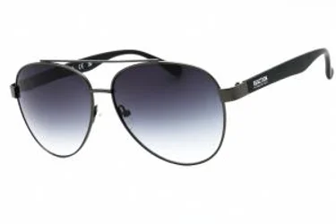 Kenneth Cole Reaction KC1394 08B Sunglasses Shiny Gunmetal 59mm