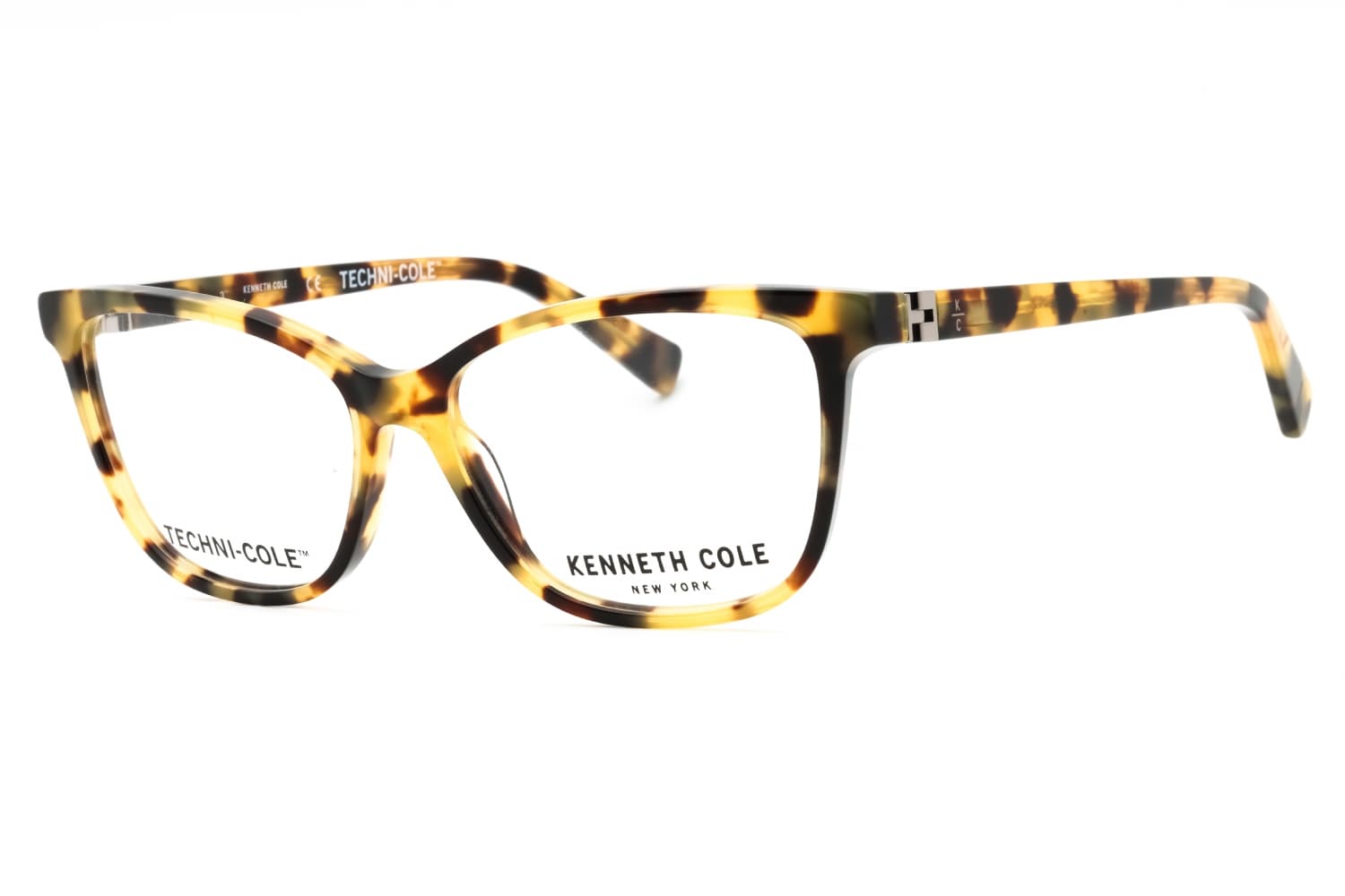 Kenneth Cole KC0335 053 Eyeglasses Blonde Havana 54mm Women