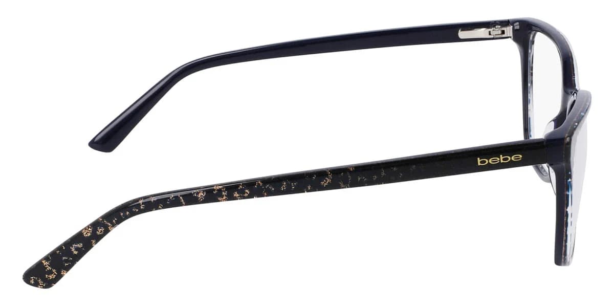 Bebe BB5201 400 Eyeglasses Blue Animal 53mm Women 5