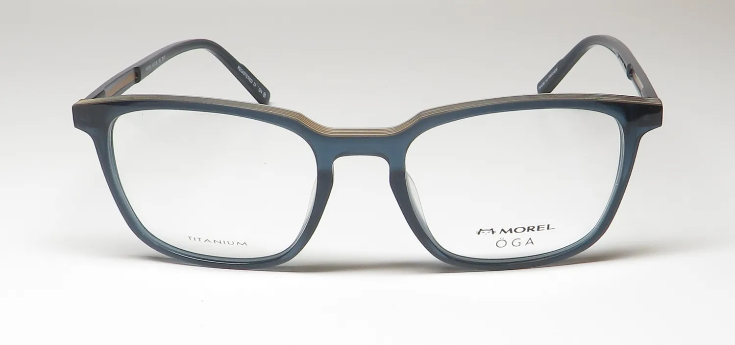 Morel Oga 10177o bd11 Eyeglasses Blue 55mm 3