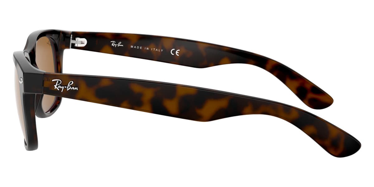 Ray-Ban RB2132 NEW WAYFARER 710/51 Sunglasses Brown 55mm Men 3