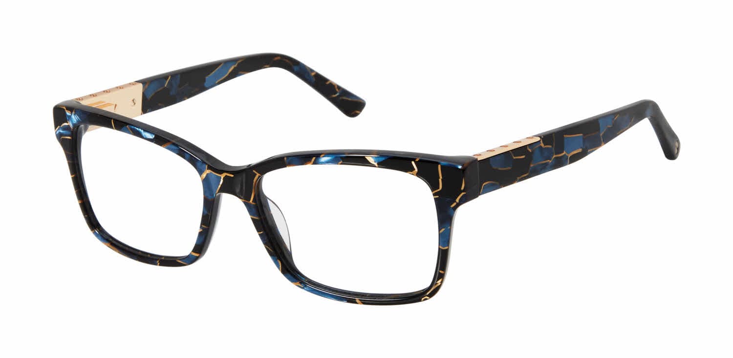 L.A.M.B. LA060 BLU Eyeglasses Multicolor 53mm Women
