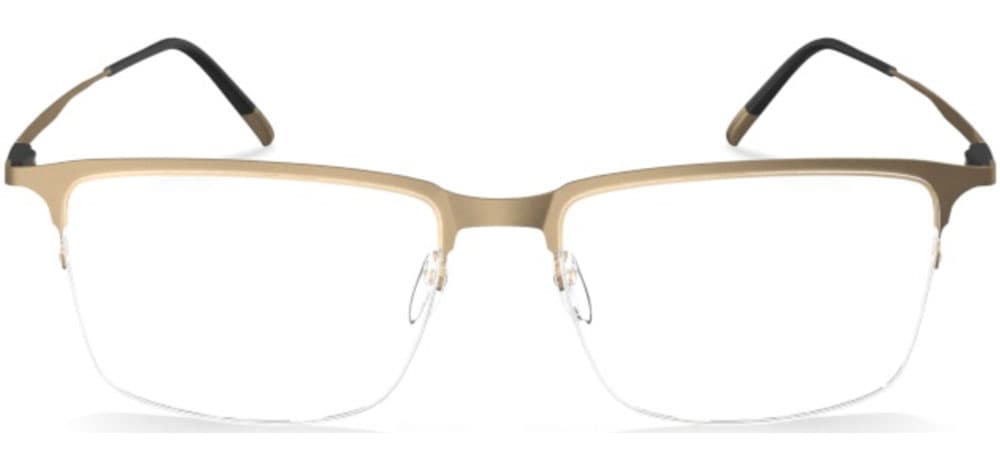 Silhouette Lite Arcs 5549 7530 Eyeglasses Dusty Gold 56mm Unisex 2