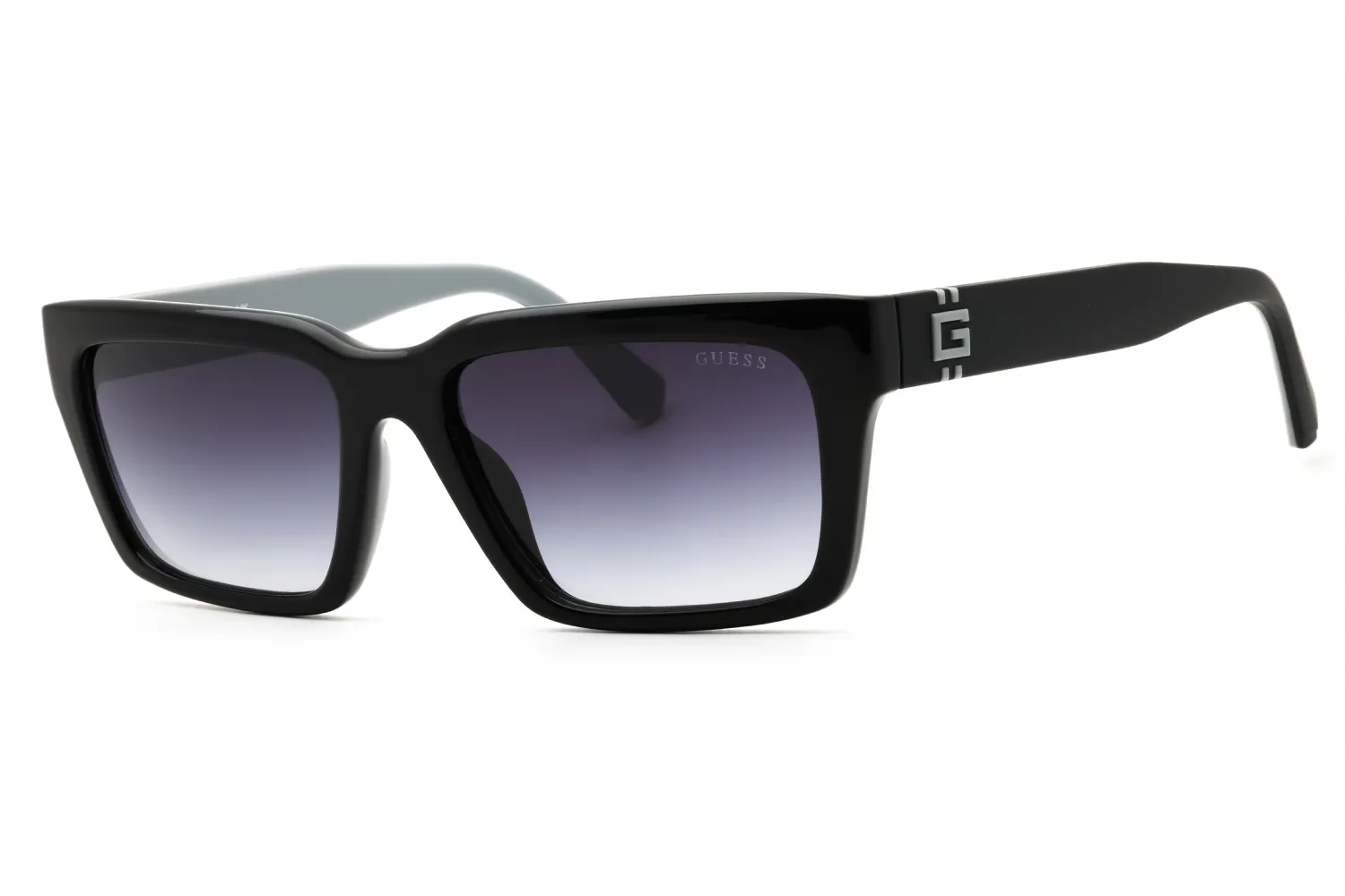 Guess GU00121 01B Sunglasses Shiny Black 56mm Men