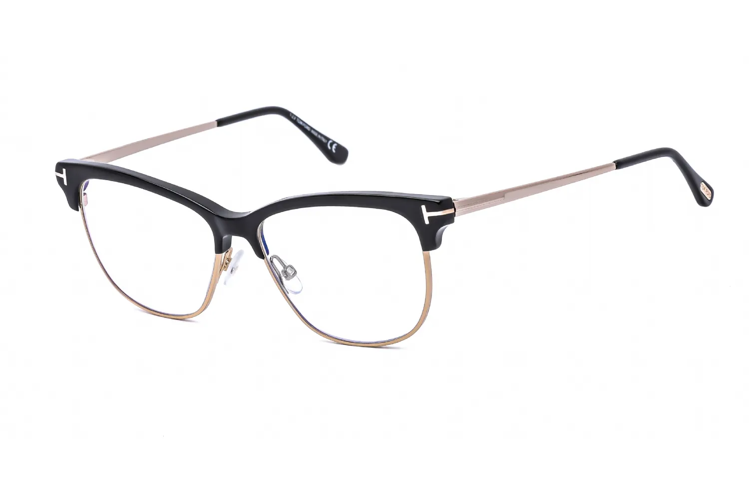 Tom Ford FT5546-B 001 Eyeglasses Black 52mm Women