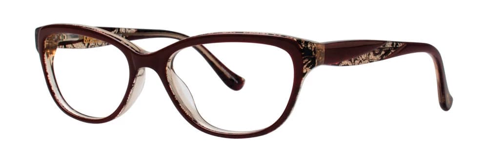 Kensie Lace Eyeglasses Brown 49mm Women