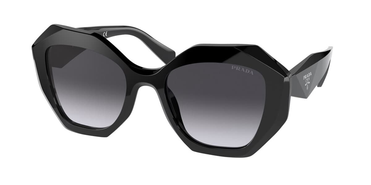 Prada SPR16W 1AB-5D1 PR 16WS Sunglasses Black 145mm Women