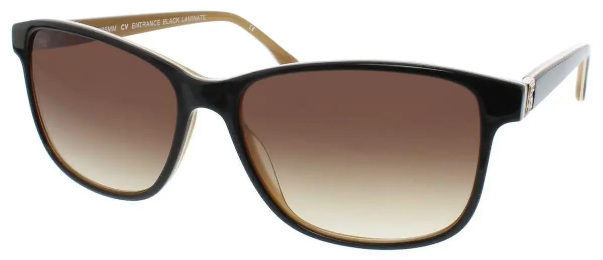 BCBGMAXAZRIA Entrance Eyeglasses Black Laminate 53mm Women