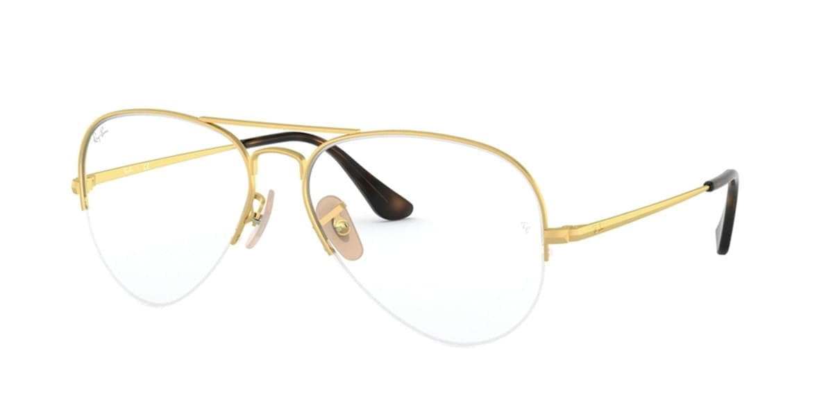 Ray-Ban RB6589 3033 RX6589 Eyeglasses Gold 56mm Unisex