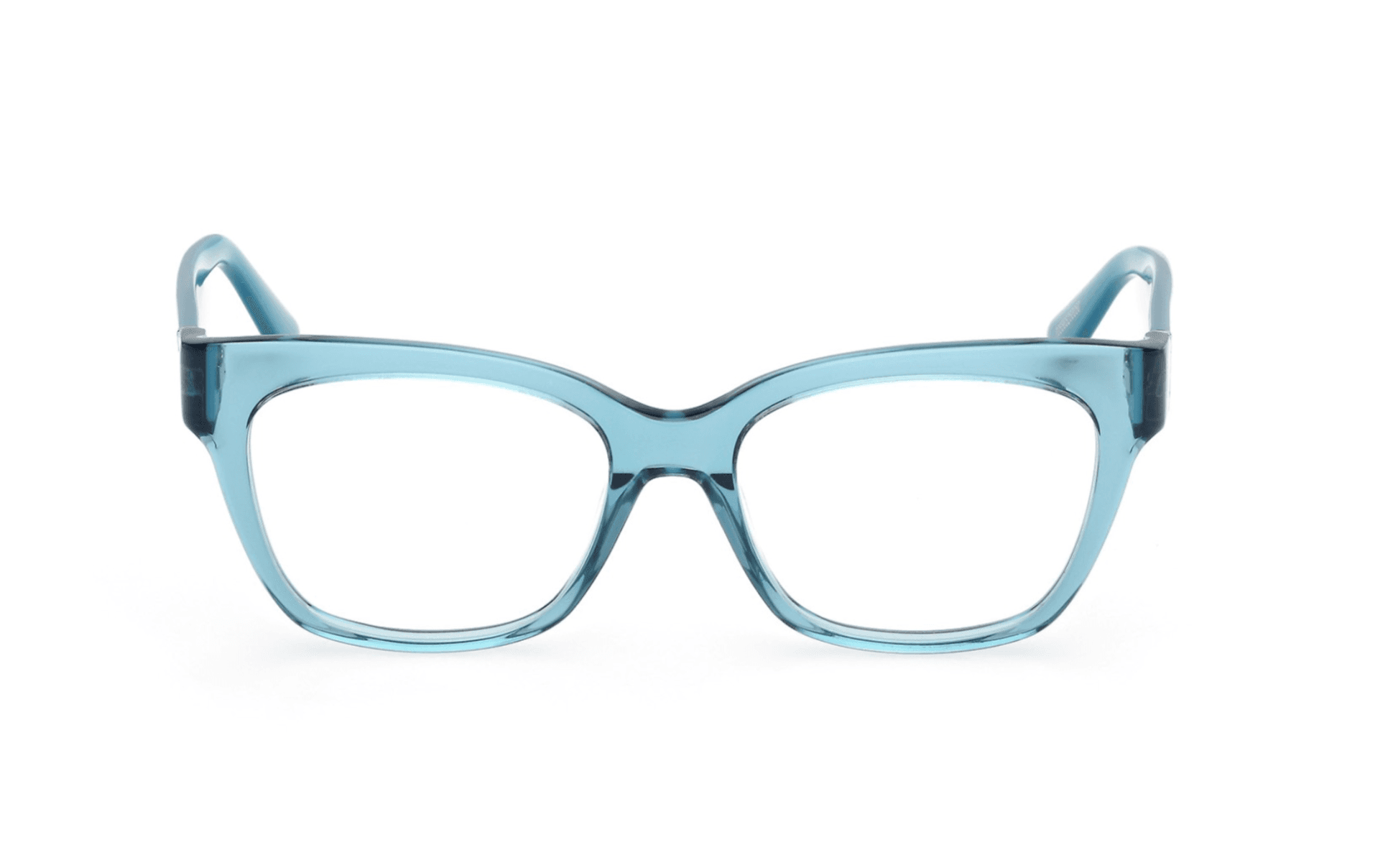 Guess GU50233 087 Eyeglasses Shiny Turquoise 53mm Women 2