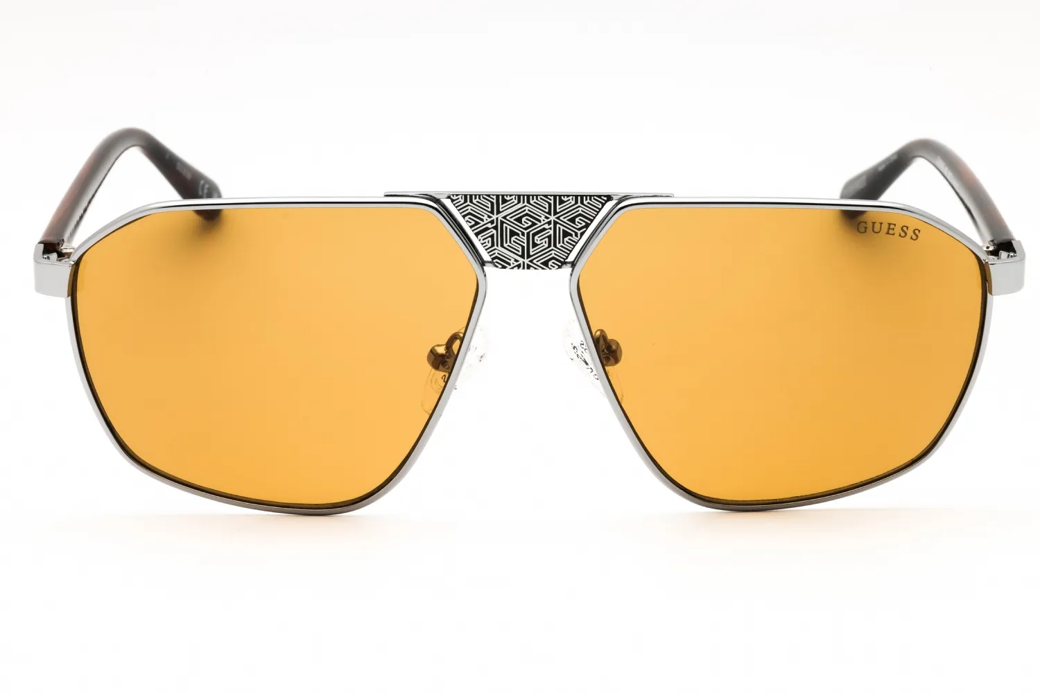 Guess GU00086 08E Sunglasses Shiny Gunmetal 59mm 2
