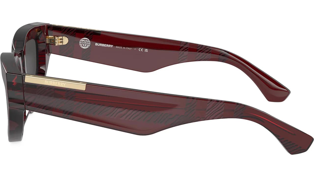 Burberry 0BE4425U 411587 Sunglasses Check Red 55mm Women 3