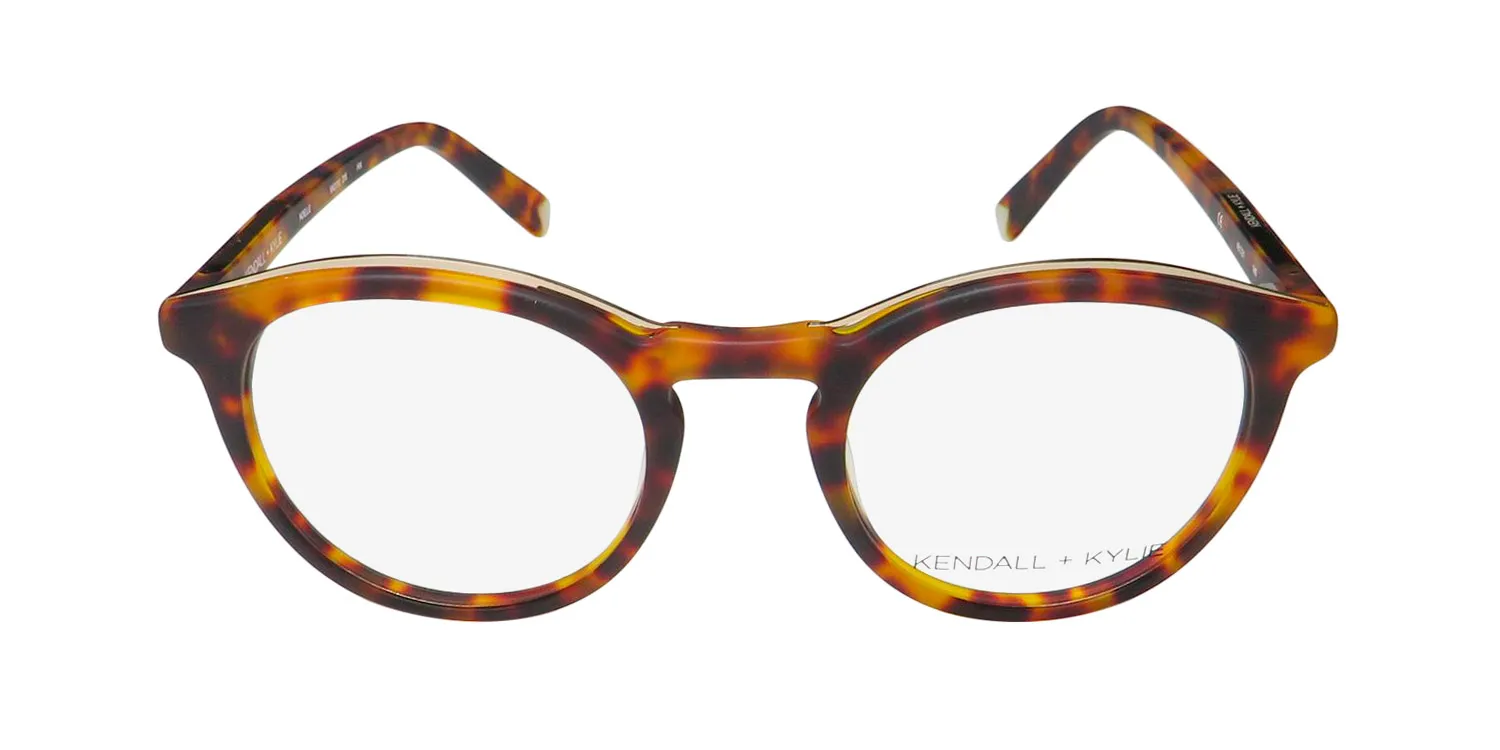 Kendall + Kylie Kko112 Noelle 215 Eyeglasses Tortoise 48mm 3