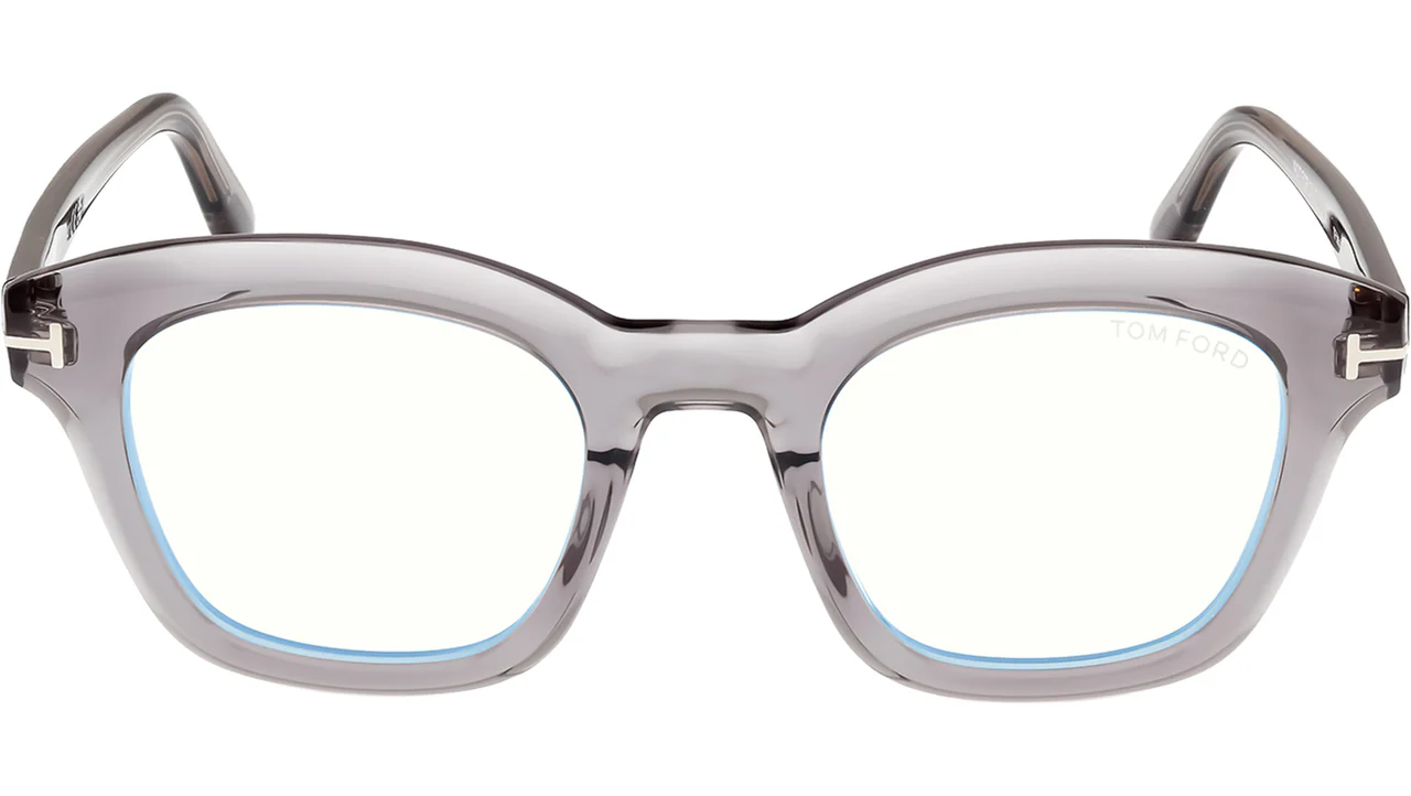 Tom Ford FT5961B 020 Eyeglasses Grey 49mm Women 2