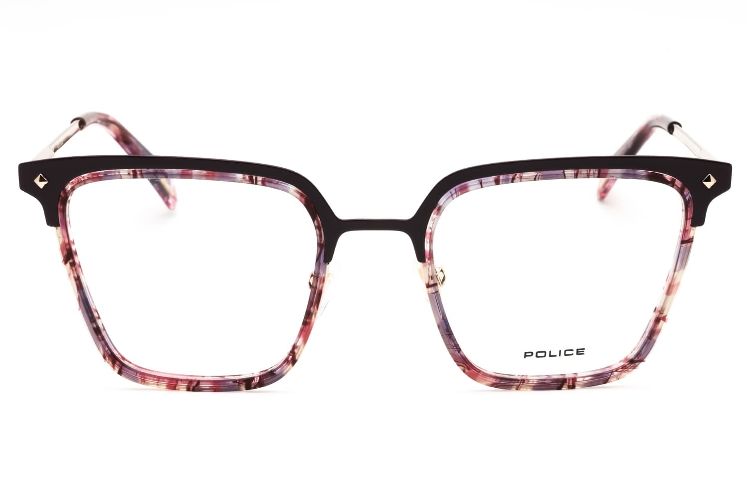 Police VPLG25 0492 Eyeglasses Light Gold 51mm Women 2