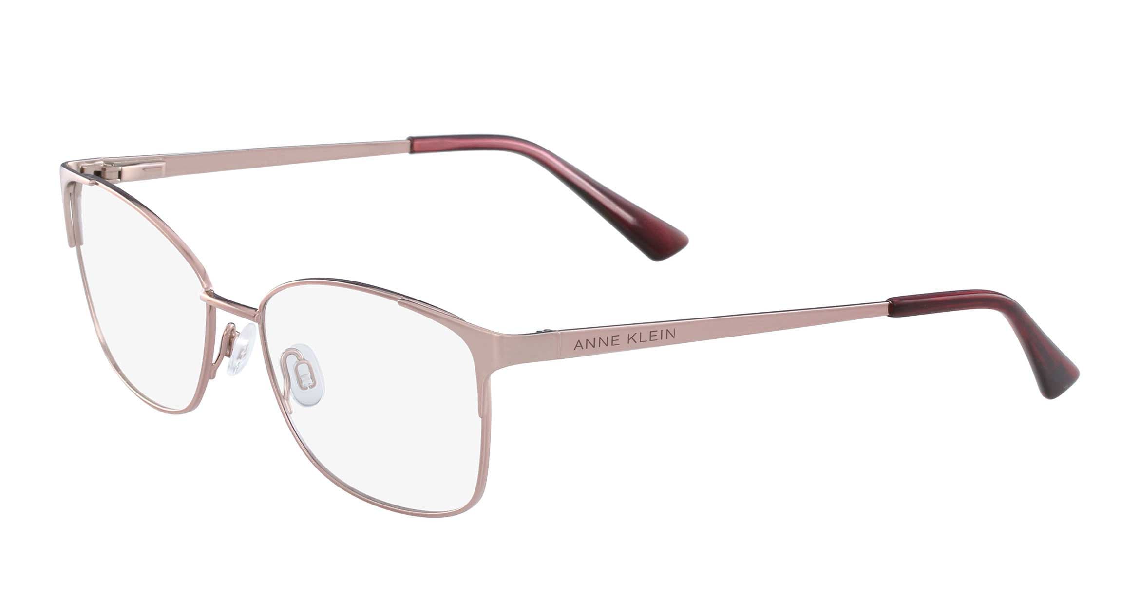 Anne Klein AK5053 770 Eyeglasses Rose Gold 54mm Women