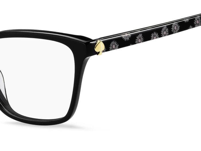 Kate Spade CAILYE 0TAY Eyeglasses Black Pattern White 53mm Women 3