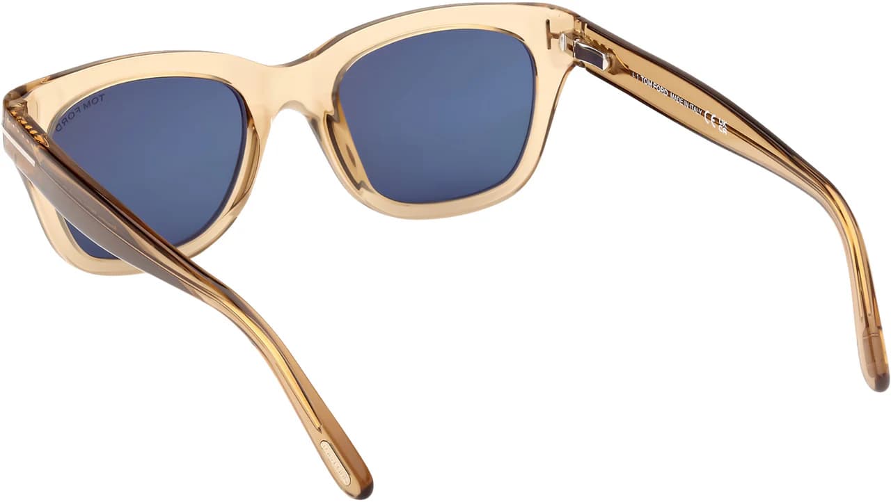 Tom Ford FT0237 45V Sunglasses Shiny Light Brown 52mm Men 3