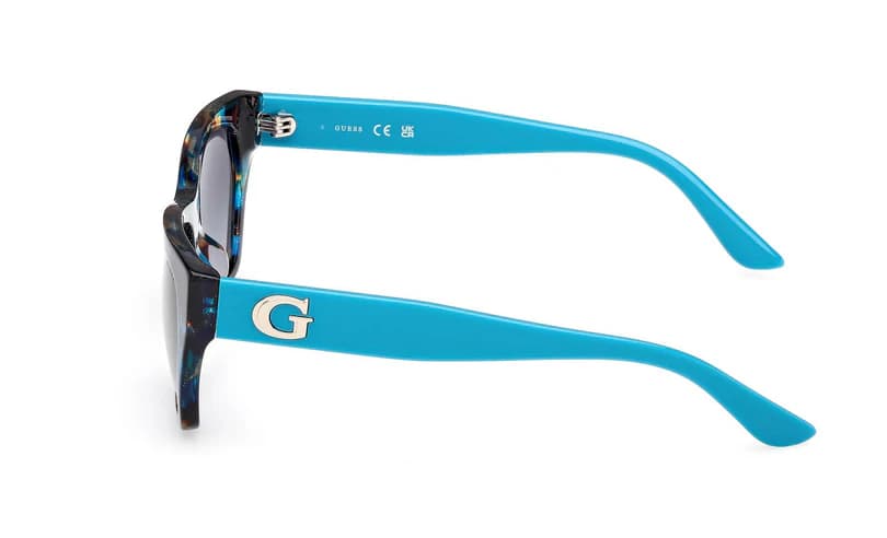 Guess GU00203H 87P Sunglasses Turquoise 56mm Women 3