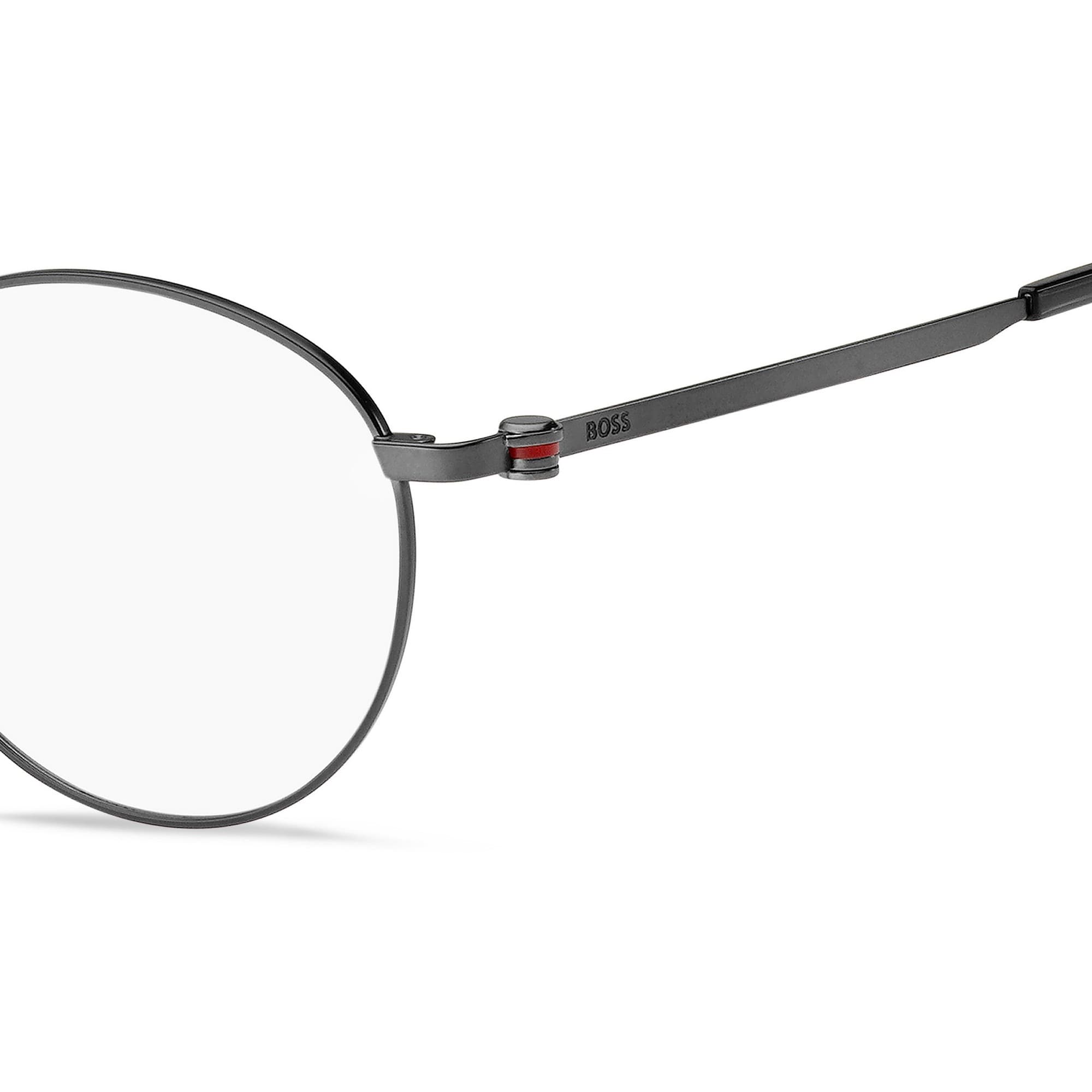 HUGO BOSS 1539/F 0R80 Eyeglasses Matte Dark Ruthenium 52mm Men 3