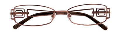 Ellen Tracy Cusco Eyeglasses Brown 55mm Women