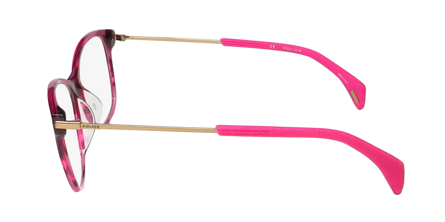 Police Vpl729 Sparkle 11 09n5 Eyeglasses Rose 53mm 4