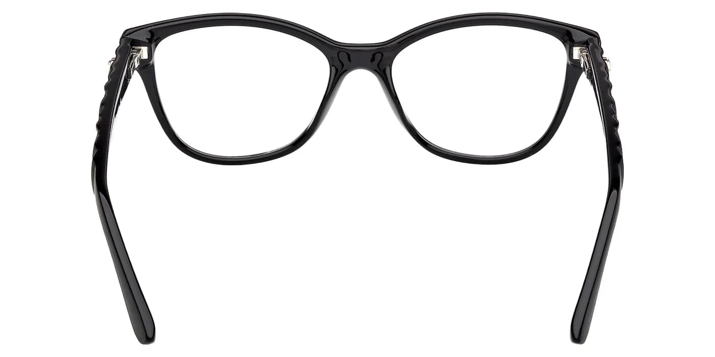 Guess GU50307 001 Eyeglasses Shiny Black 50mm Women 4
