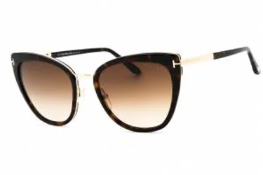 Tom Ford FT0717 52F Sunglasses Shiny Dark Havana