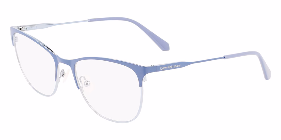 Calvin Klein Jeans CKJ22206 400 Eyeglasses Blue 52mm Women