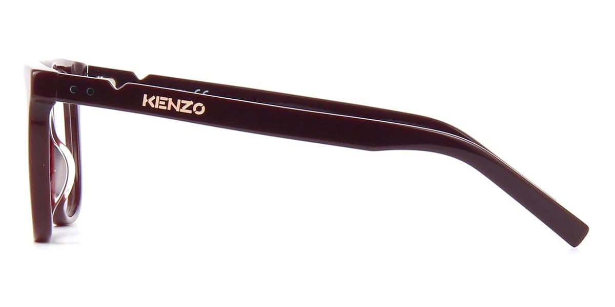 Kenzo KZ50129I 069 Eyeglasses Shiny Bordeaux 53mm Unisex 3