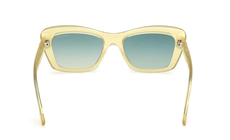 Guess GU00195 39P Sunglasses Shiny Yellow 52mm Women 4