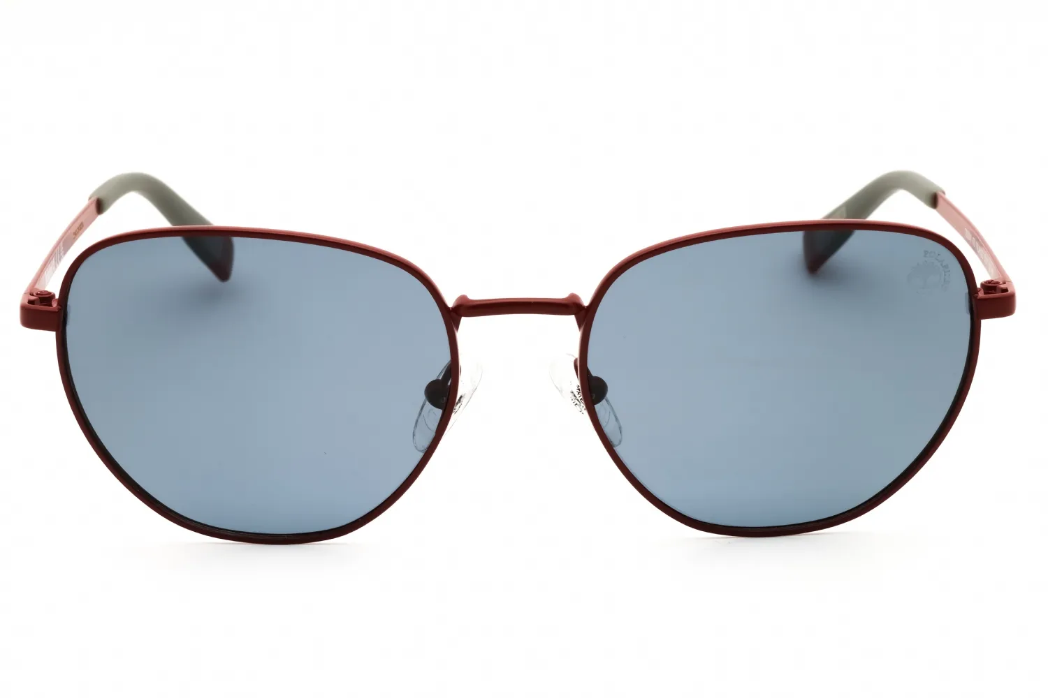 Timberland TB00048 67D Sunglasses Matte Red 53mm Women 2