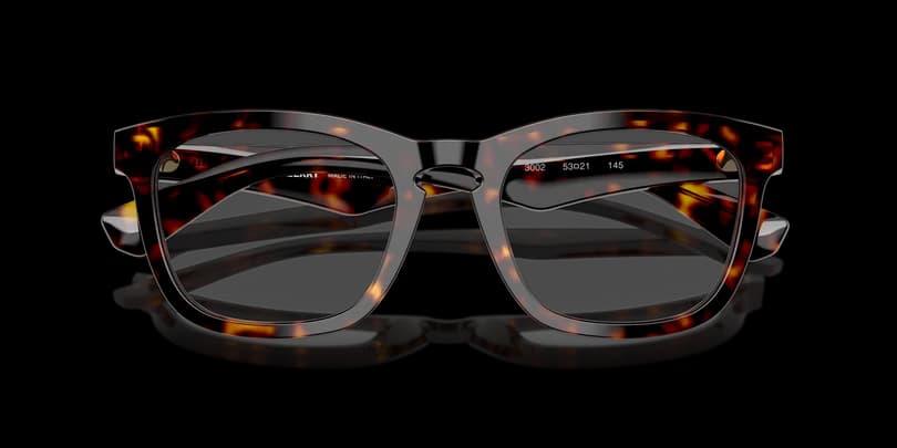 Burberry 0BE2417 3002 Eyeglasses Dark Havana 51mm Men 5
