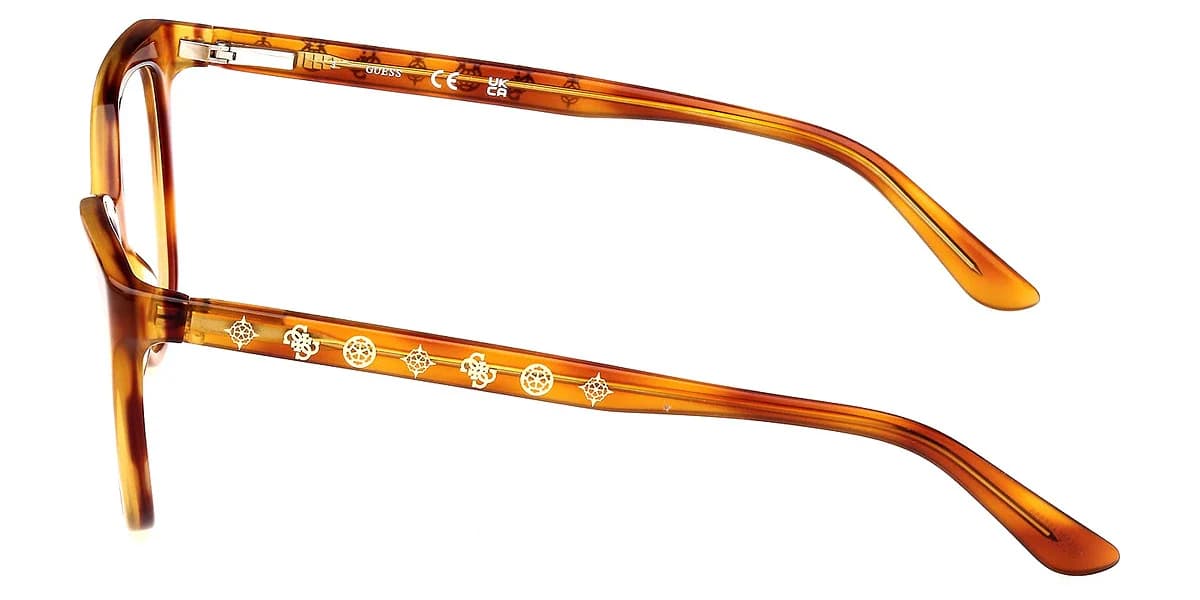 Guess GU50114 053 Eyeglasses Blonde Havana 51mm Women 3