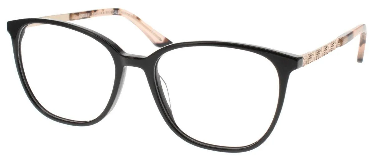 Steve Madden Daley Eyeglasses Black 52mm Women