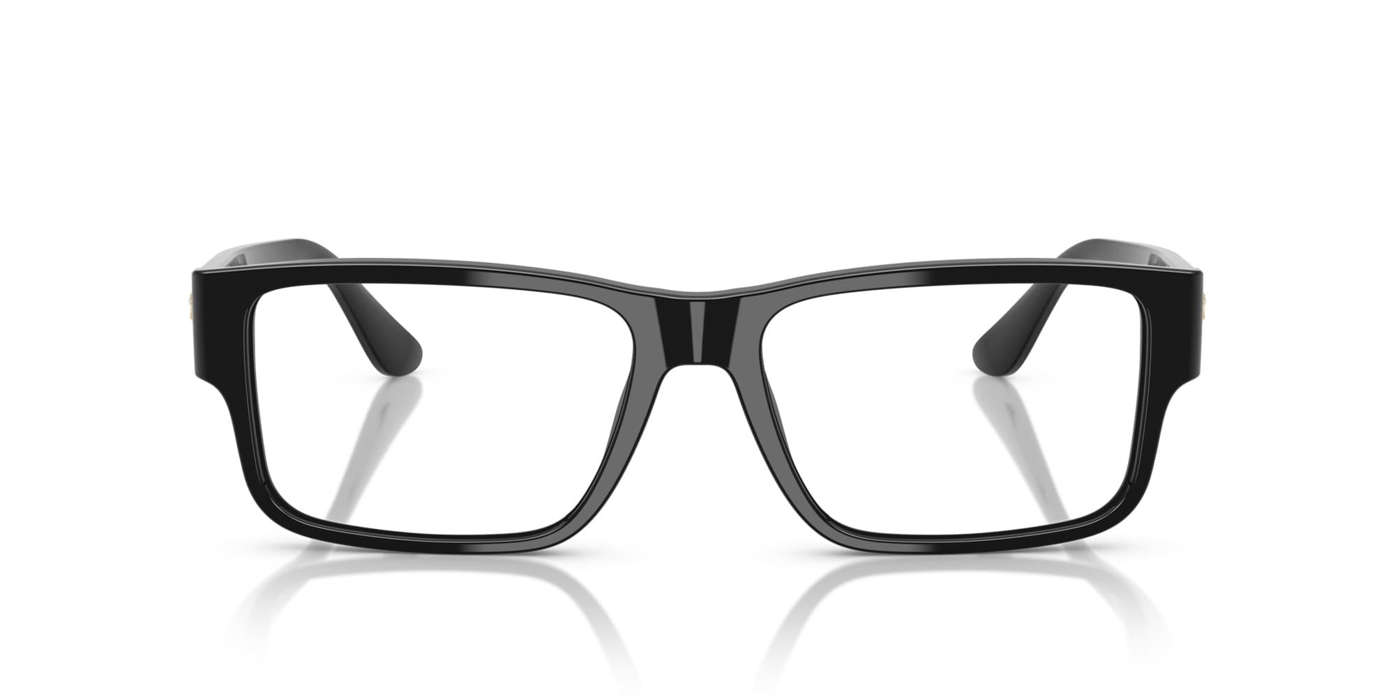 Versace MOD.3342 5360 VE3342 Eyeglasses Black 57mm Men 2