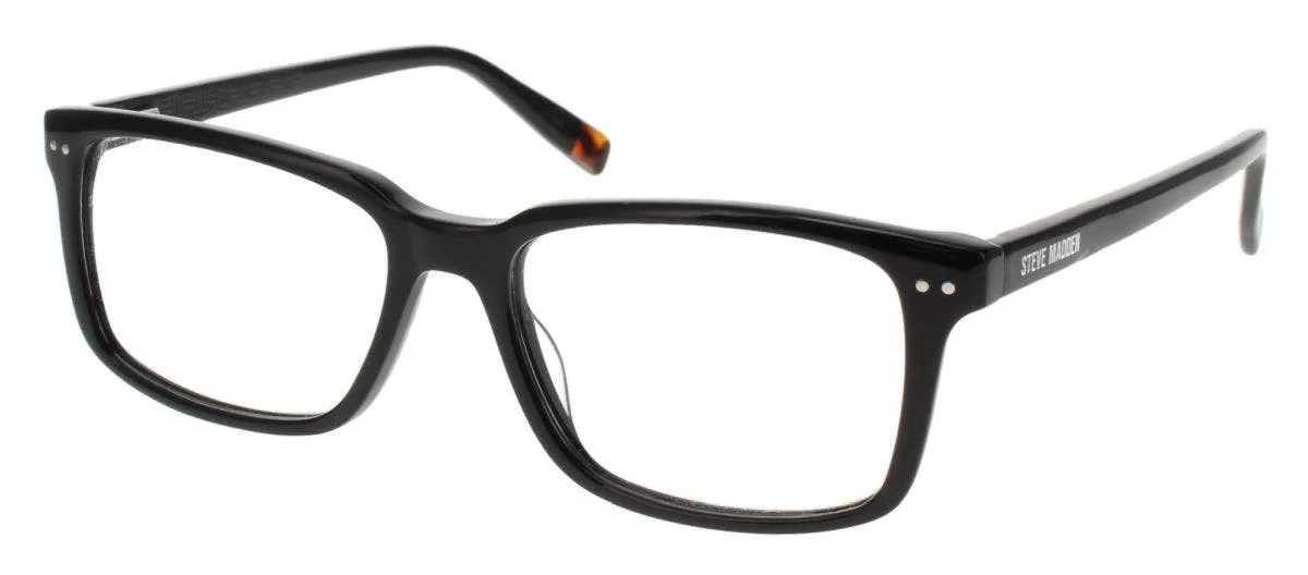 Steve Madden Prey Eyeglasses Black 54mm Men