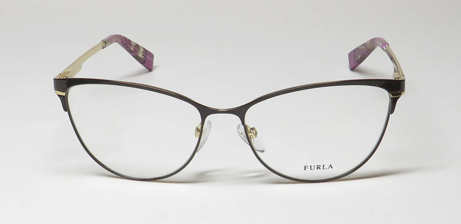 Furla Vfu127 0va6 Eyeglasses Brown 54mm 3