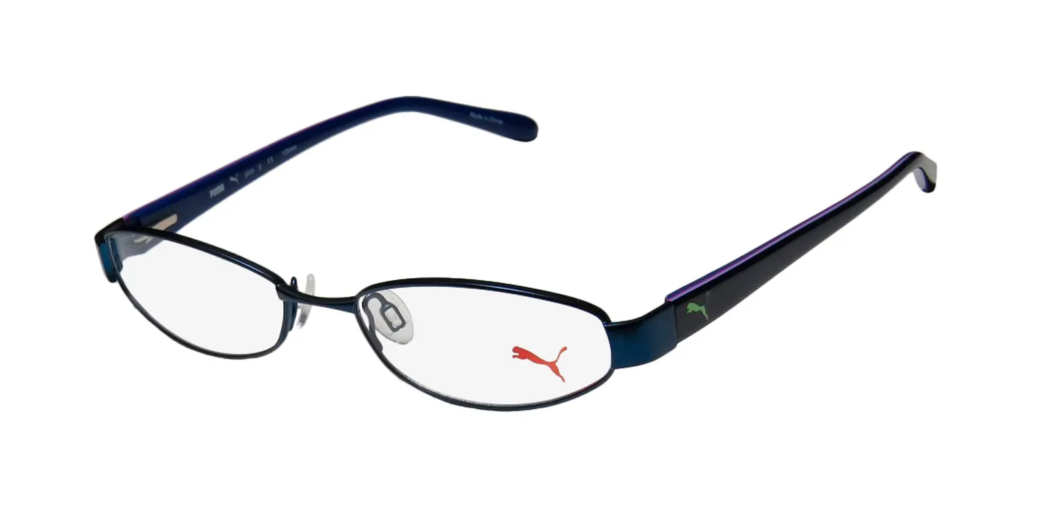 Puma 15357 Pico bl Eyeglasses Blue 50mm Unisex
