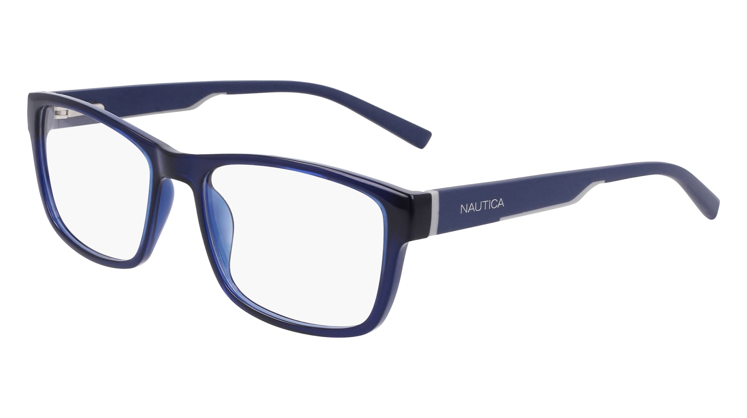 Nautica N8175 420 Eyeglasses Crystal Navy 56mm Men