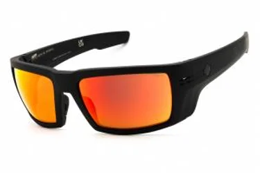 Spy REBAR ANSI RX 6700000000169 Sunglasses Matte Black - Happy Bronze Red Mirror