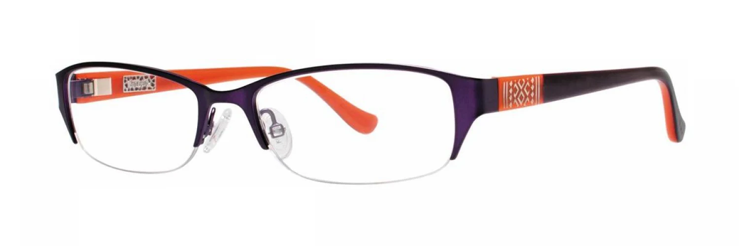 Kensie Charisma Eyeglasses Eggplant 51mm Women