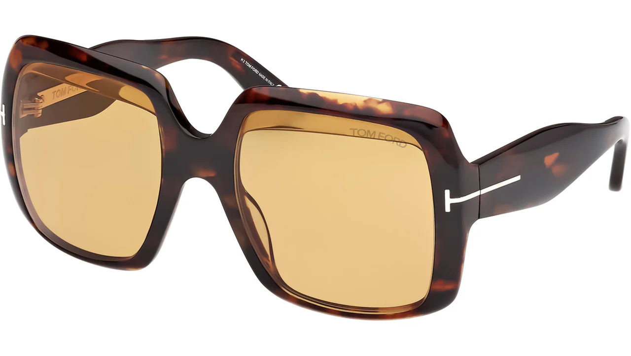 Tom Ford FT1194 52E Sunglasses Dark Havana 55mm Women