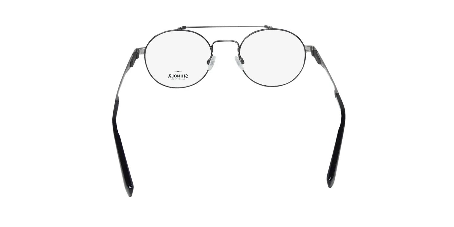 Flexon Shinola 21001 071 Eyeglasses Satin Gunmetal 49mm 5